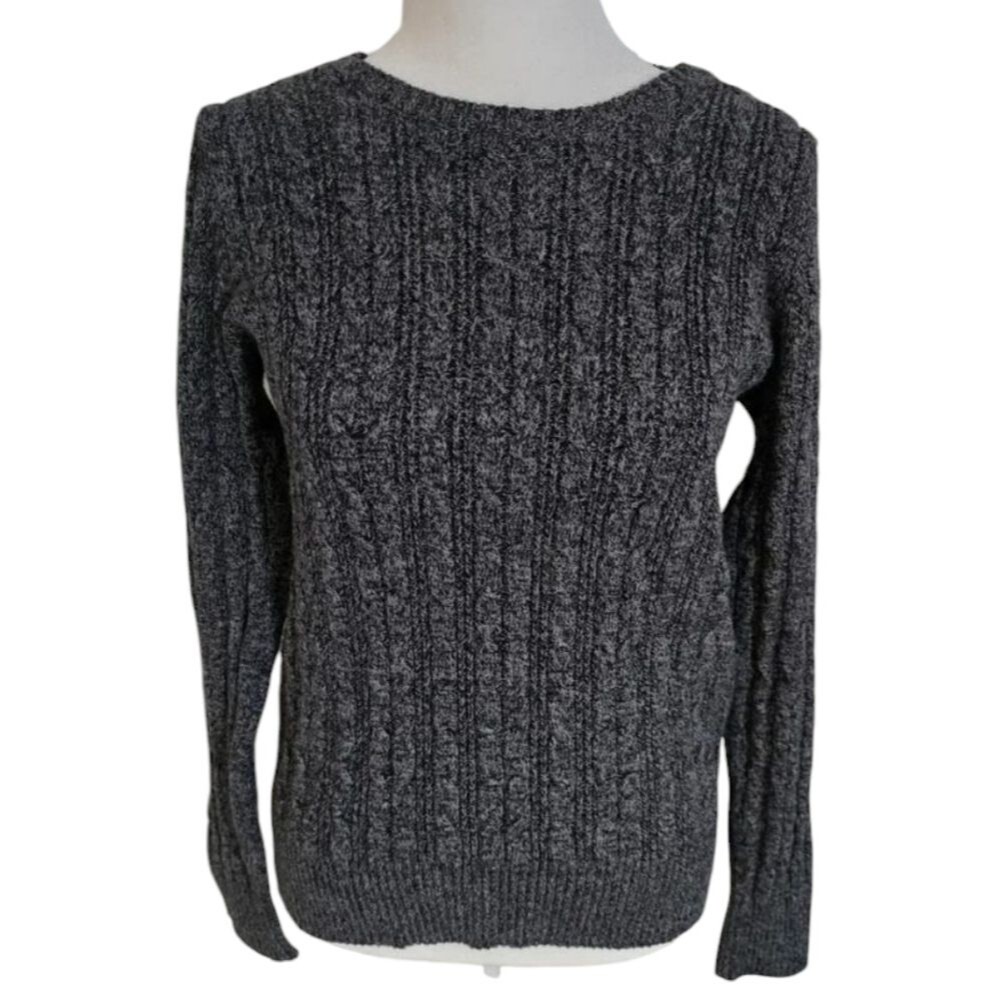 St. John's Bay Tall Womens Crew Neck Long Sleeve Pullover Sweater
